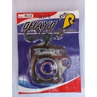 top gasket for motorcycle Rusi scooter, gy6125, mp110, mp125, gy6 150 top gaskit