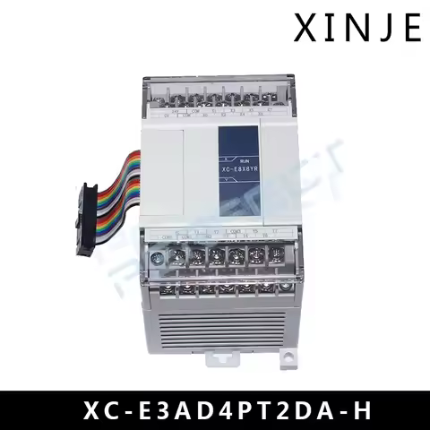 NEW XC-E3AD4PT2DA-H Xinje XC SERIES XC PLC Programmable Logic Controller EXTENSION MODULE AI3 AO2 4 