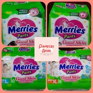 Merries Pants Good Skin S.40/M34/L30/XL26 Pampers merries Diaper pempers merries