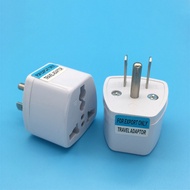 Universal US UK AU EU 2 &amp; 3 Pin Plug Convert To US 3 Pin Plug Adaptor Converter