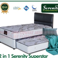 SPRING BED 2 IN 1 FULL SET KASUR MURAH SPRING BED MURAH MATRAS MURAH