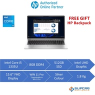 HP ProBook 450 G10 840F7PA Laptop (Intel core i5-1335U, 8GB ram, 512GB ssd, Intel UHD Graphic, 15.6" FHD Display, Win11 Pro)