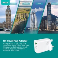 BDOU UK033 Adapter 2IN1 30W USB+Type C FAST Charger PD Fast Charge Phone QC 3.0