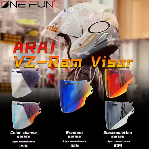 For Arai VZ-RAM RAM-X SZ-RAM VAS-Z Photochromic Visor Motorcycle Helmet Anti-Fog Sunshield Quick Rel