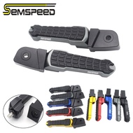 SEMSPEEDรถจักรยานยนต์ด้านหลังแป้นเหยียบที่พักเท้าวางFootpegสำหรับHonda FORZA CB300R CB650R CB650F CB