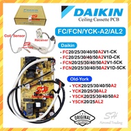 [ORIGINAL] DAIKIN OLD-YORK Indoor Ceiling Cassette PC Board PCB 2.0HP-5.0HP FC20-50A2 FCN20-50A2 YCK