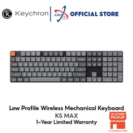 KEYCHRON K5 MAX LOW PROFILE 2.4GHZ BLUETOOTH WIRELESS MECHANICAL KEYBOARD