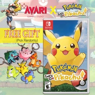 Nintendo Switch Pokemon Let's Go / Lets Go Pikachu