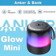 Soundcore by Anker Glow Mini Speaker Neon Mini Steel Outdoor Camping Portable Bluetooth Speaker