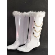 Shiny synthetic majorette shoes 264