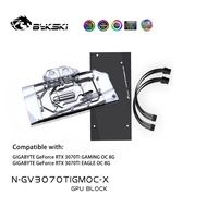 Bykski GPU Water Block for GIGABYTE RTX 3070TI GAMING/EAGLE OC 8G Graphics Card Cooled/with Backplane/Radiator N-GV3070TIGMOC-X
