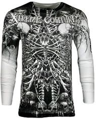 Xtreme Couture by Affliction Men's Thermal Shirt Catacombs