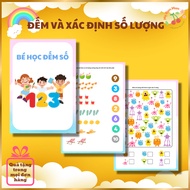 [3-5 Years Old] Thinking Materials for Children Learning to Count Numbers for Children 3-5 Years Old
