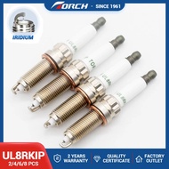 2-8PCS Candle Replace for 0242145541 ZR5TPP330 0242145517 ZMR5TPP33 BMW 12120039664 12120037581 Irid