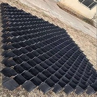 Slopes Areas Gravel Stabilizer - 5cm/2 Inch Depth, Durable Geo Grid Ground Grid for Driveway Sidewal