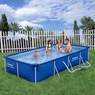 BESTWAY POOL 4M AND 3M Frame Kid Swimming Pool Swimming Pool Kids Bestway Swimming Pool Kolam Renang