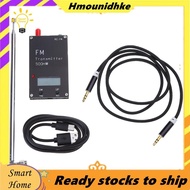 FM Transmitter Stereo Input 500mW FM Transmitter Type C Port for Parking Lot Black FM Transmitter