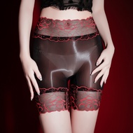 Unisex Jelly Aurora Seamless Silky Boxer Shorts - Plus Size