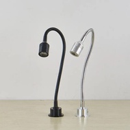 3W led Flexible tube cabinet spot lamp ,85-265Vac led wall lamp, counter light ,30/40/50 cm tube led