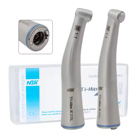 NSK Ti Max ZSG25L X25L Z25L Dental 1:1 Direct Drive Speed Fiber Optic Dentistry Fit E Type Motor Low