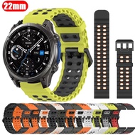22mm Sport Silicone Strap For Zeblaze VIBE 8 Wristband For Zeblaze Vibe 7 7 Pro 7 Lite/Stratos 4 3 2