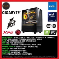 Office Value GAMING PC Desktop Intel Core 5 ultra 225F/32GB/16GB/1TB SSD/512GB SSD/RTX5060 8GB/600W/