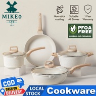 CAROTE Same Style Cosy/IceCream 7PCS Non Stick Pot Cookware Set PFOA Free Suitable All Stove Includi