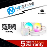 CORSAIR NAUTILUS 240 RS  ARGB Liquid CPU Cooler (BLACK/WHITE)