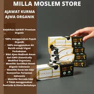 Kurma Ajwa Madinah Organic Ajawat Premium Isi 7 buah kurma Organik