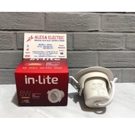 CAHAYA PUTIH Assault It.. Inlite IN-LITE LED SPOTLIGHT Lamp 8w 8w 8watt 8watt INDC232 Pseudo natural