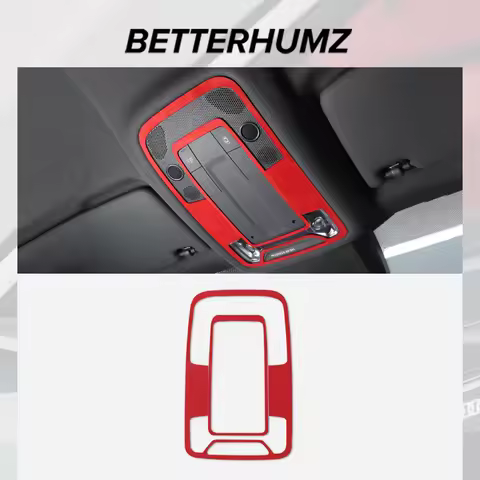 Made of Alcantara For Audi A3 8Y S3 2021-2025 Car Interior Reading Lamp Dome Light Trim Stickers Tun