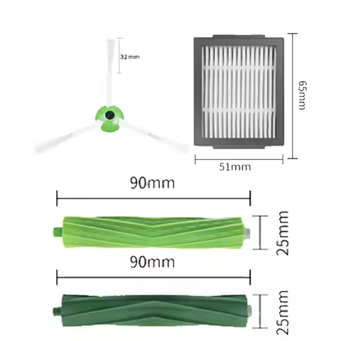 for iRobot Roomba i3 i3+ i4 i6 i6+ i7 i7+ i8 i8+J7 J8 /Plus E5 E6 E7 I,E &J Series Vacuum CleanerRol