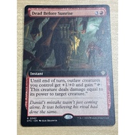 (OTC)    DEAD BEFORE SUNRISE