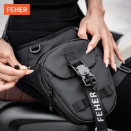FEHER Feier Motorcycle Riding Waist Bag Motorcycle Leg Bag Expandable Multifunctional Crossbody Bag 