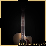 [Chiwanji2] 1pc Guitar Fret Inlay Stickers Fretboard Decals Marker for Guitar Neck