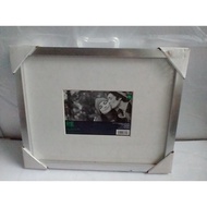 RE Room Essentials Picture Frames 11x14 to 5x7 Gallery Frame Silver Metal NewUSA