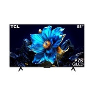TCLทีวี P7K Google TV 55 นิ้ว 4K UHD QLED รุ่น 55P7K ปี 2025