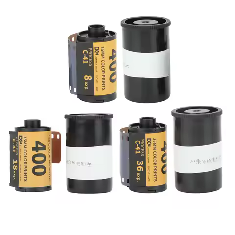 Camera Color Film ISO 320‑400 35mm Fine Grain Wide Exposure Latitude HD Camera Color Negative Film f