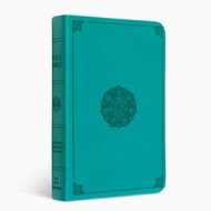 ESV Value Compact Bible: TruTone , Turquoise, Emblem Design