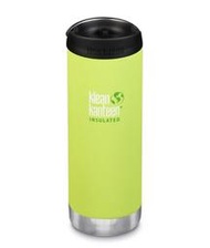 美國 Klean Kanteen 寬口保溫瓶 473ml (咖啡蓋) 鮮梨綠 K16TKWPCC-JP  特價1240
