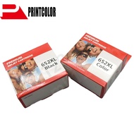652 Xl 652xl Premium Color Remanufactured Inkjet Ink Cartridge For HP652 For HP DeskJet Ink Advantag