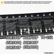 5PCS 50R380P 65R380Q 60R580P 60R900P 60R360P 65R600Q Surface Mount TO-252 MOS Field-effect transisto