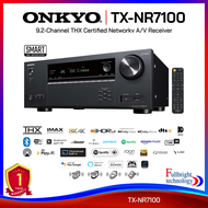 Onkyo TX-NR7100 9.2-Channel THX Certified AV Receiver 220 W/Ch รองรับ 4K 8K Dolby Atmos รับประกันศูน