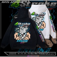 JACKET "4STROKE ENGINE" HOODIE 4 STROKE ENGINE SERIES " JUMBO SWEATSHIRT | HOODIE RACING | HOODIE DI