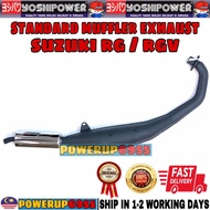 YOSHIPOWER SUZUKI RG RGV STANDARD MUFFLER EXHAUST PIPE STD EKZOS RGV120 RGV 120