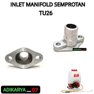 Inlet Intake Manifold Mesin Semprot Hama TU26 Sambungan Karburator Sprayer TU26