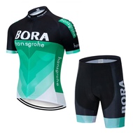 Cycling Jersey Suit Pants Short-Sleeved Bib Summer