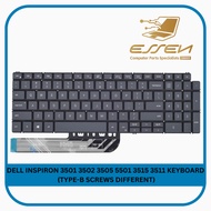 Replacement Keyboard For DELL INSPIRON 3501 3502 3505 5501 3515 3511 KEYBOARD (TYPE-B SCREWS DIFFERE