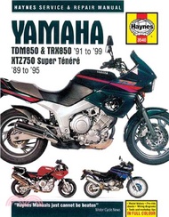 Haynes Yamaha Tdm850 & Trx850 '91 to '99 and Xtz750 Super Tenere '89 to '95 Repair Manual ― 1989 to 