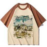 Pierce the Veil t shirt teen aesthetic streetwear 2000s anime 80s Psychedelic tshirt Retro harajuku 